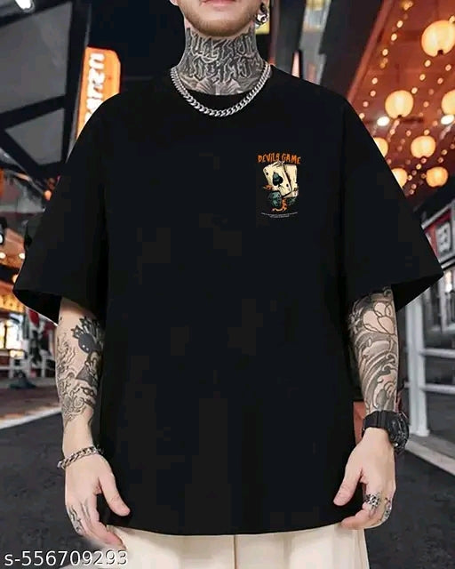 Men’s Oversized Printed T-Shirt | Streetwear Style
