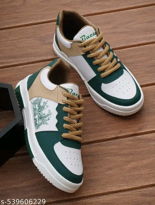 Bacan Trendy Sneakers for Men | Floral Print Edition