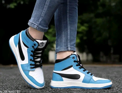 STREETLOOK High-Top Shoes for Men & Boys | Trendy Colorblocked Sneakers