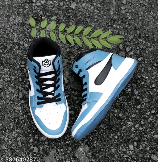 STREETLOOK High-Top Shoes for Men & Boys | Trendy Colorblocked Sneakers