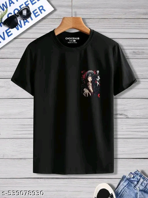 Oversized Itachi Printed T-Shirt | Unisex Anime Tee